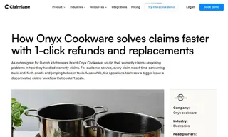 Preview of the Onyx Cookware Case Study