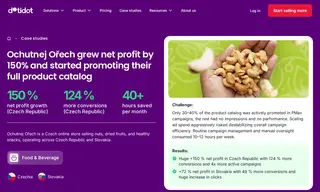 Preview of the Ochutnej Ořech Case Study
