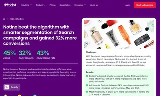 Preview of the Notino Case Study