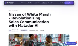 Preview of the Nissan of White Marsh Case Study