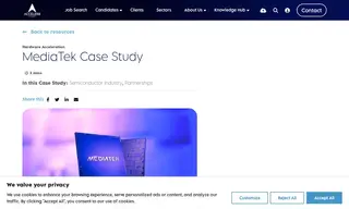 Preview of the MediaTek Case Study