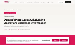 Preview of the Domino's Pizza Case Study