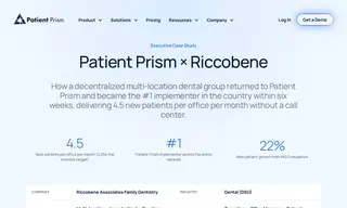 Preview of the Riccobene Associates Family Dentistry Case Study