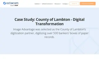 Preview of the County of Lambton Case Study