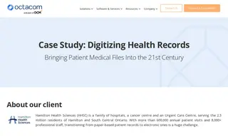 Preview of the Hamilton Health Sciences Case Study