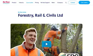 Preview of the Forestry, Rail & Civils Ltd Case Study