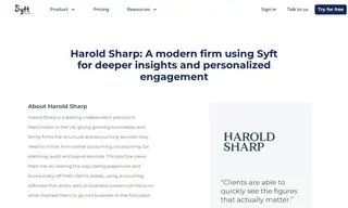 Preview of the Harold Sharp Case Study