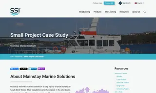 Preview of the Mainstay Marine Solutions Case Study