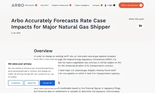 Preview of the Major U.S. Physical Gas Shipper Case Study