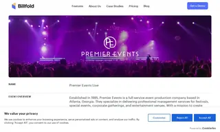 Preview of the Premier Events Live Case Study