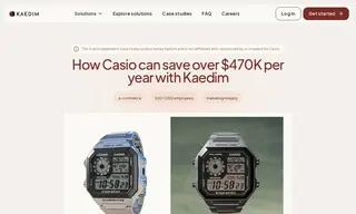 Preview of the Casio Case Study