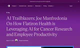 Preview of the Flatiron Health Case Study