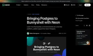 Preview of the Bunnyshell Case Study