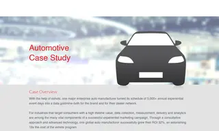 Preview of the Cadillac Case Study
