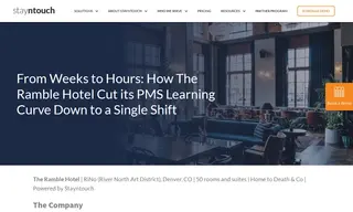 Preview of the The Ramble Hotel Case Study