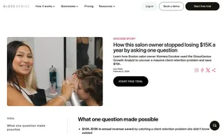 Preview of the Xiomara Escobar's Salon Studio Case Study