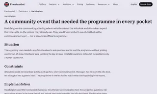 Preview of the HackBelgium Case Study