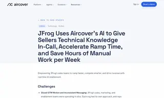 Preview of the JFrog Case Study