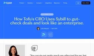 Preview of the Tofu Case Study