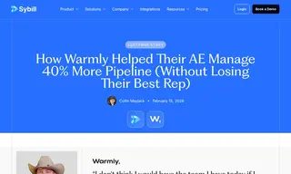 Preview of the Warmly Case Study