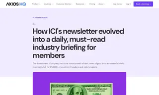 Preview of the Investment Company Institute (ici) Case Study