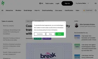 Preview of the Break Charity Case Study
