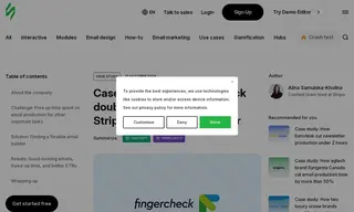 Preview of the Fingercheck Case Study