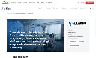 Preview of the Armour Cybersecurity Case Study