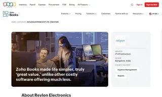 Preview of the Relyon Electronics Pvt Ltd Case Study