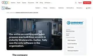 Preview of the Guardwel Industries Private Limited Case Study