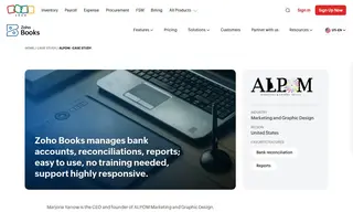 Preview of the ALPOM Marketing and Graphic Design Case Study