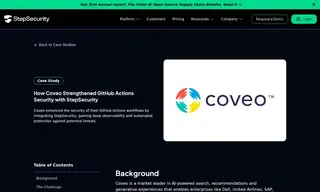 Preview of the Coveo Case Study