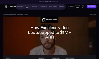 Preview of the Faceless.video Case Study