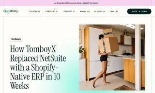 Preview of the TomboyX Case Study