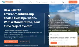 Preview of the Bowron Environmental Group Ltd Case Study