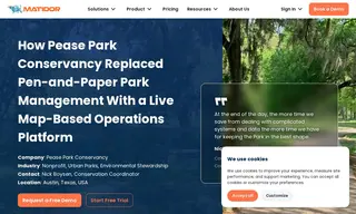 Preview of the Pease Park Conservancy Case Study