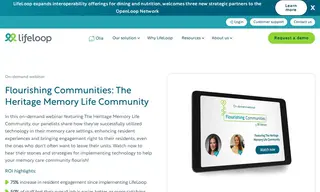 Preview of the The Heritage Memory Life Community Case Study