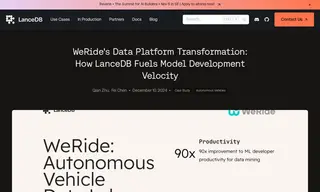 Preview of the WeRide Case Study