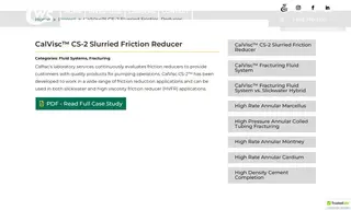 Preview of the Calfrac Case Study