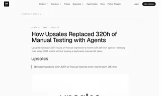 Preview of the Upsales Case Study