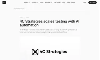 Preview of the 4C Strategies Case Study