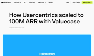 Preview of the Usercentrics Case Study