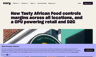 Preview of the Tasty African Food Case Study