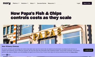 Preview of the Papa's Fish & Chips Case Study