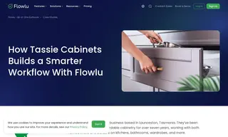 Preview of the Tassie Cabinets Case Study