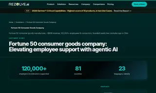 Preview of the Fortune 50 Consumer Goods Company Case Study