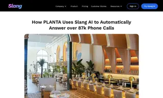 Preview of the Planta Case Study