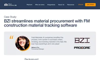 Preview of the Building Zone Industries (bzi) Case Study
