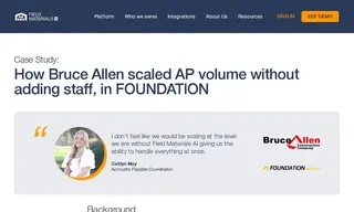 Preview of the Bruce Allen Construction Company Case Study