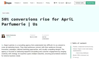 Preview of the ApriL Parfumerie Case Study